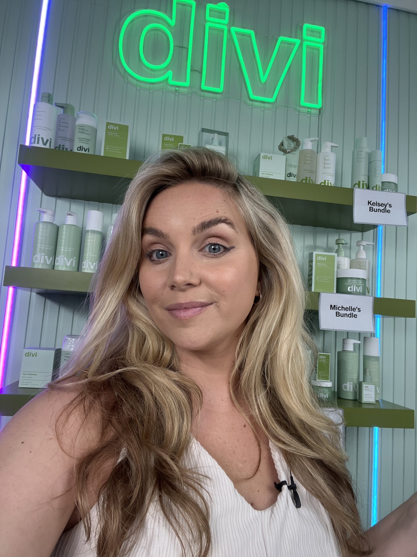 Going live for Divi haircare
